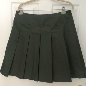 A-Line Pleated Skirt